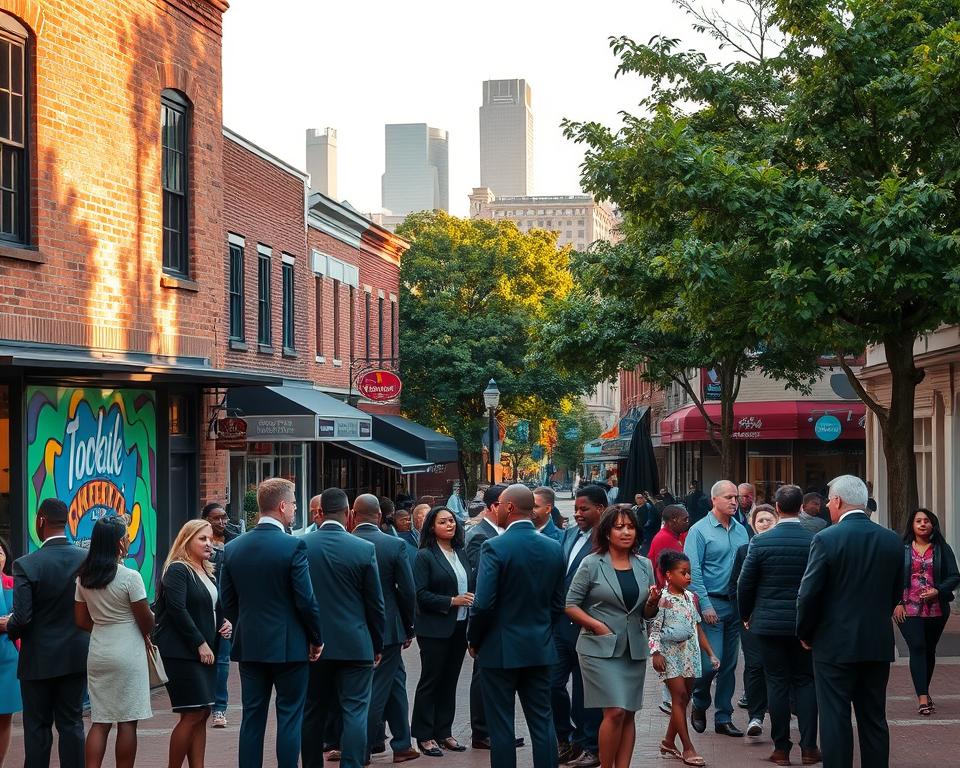 Hargett Street Black Main Street Raleigh NC