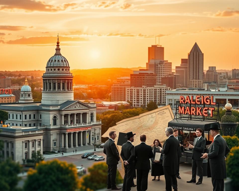 interesting facts about Raleigh NC history